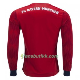 Fotballdrakt FC Bayern München Hjemmetrøye 2018-2019 Langermet